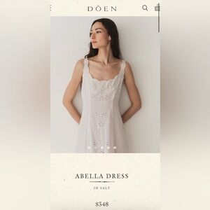 DOEN ABELLA DRESS

IN SALT